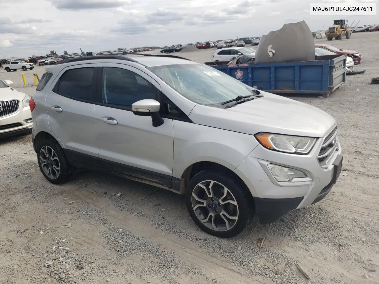 2018 Ford Ecosport Se VIN: MAJ6P1UL4JC247611 Lot: 75832314