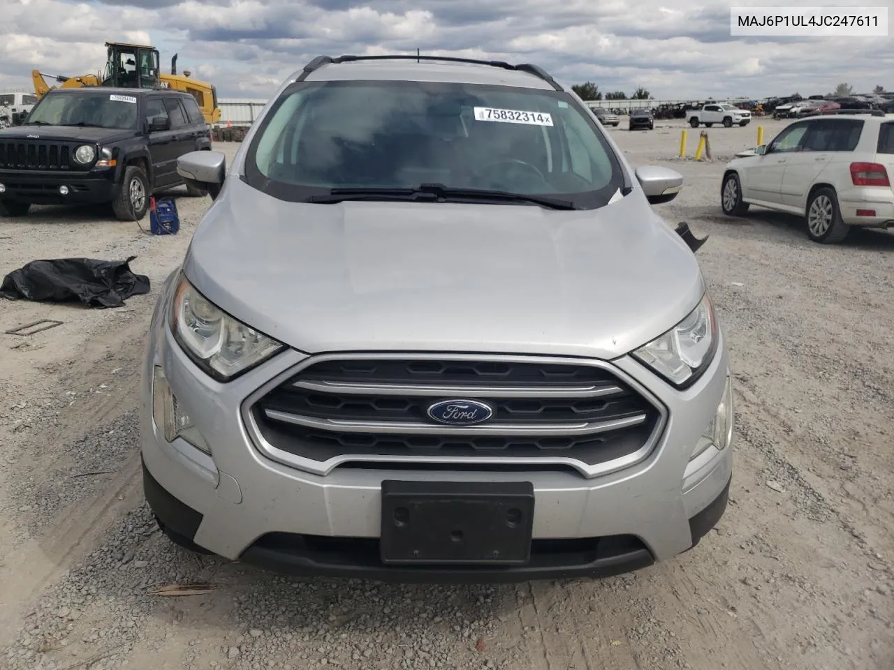 2018 Ford Ecosport Se VIN: MAJ6P1UL4JC247611 Lot: 75832314