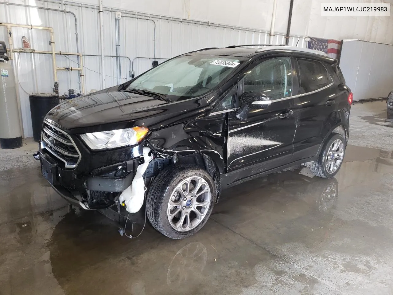 2018 Ford Ecosport Titanium VIN: MAJ6P1WL4JC219983 Lot: 75836944