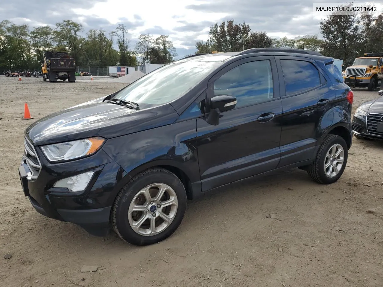 2018 Ford Ecosport Se VIN: MAJ6P1UL0JC211642 Lot: 75860184