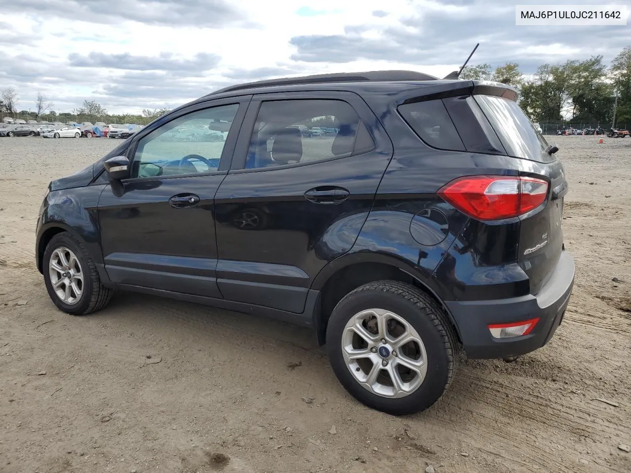 2018 Ford Ecosport Se VIN: MAJ6P1UL0JC211642 Lot: 75860184