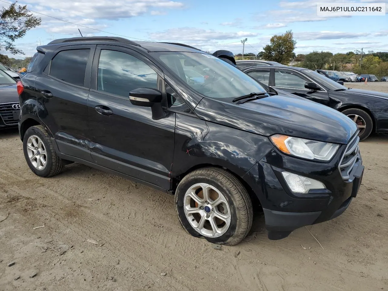 2018 Ford Ecosport Se VIN: MAJ6P1UL0JC211642 Lot: 75860184