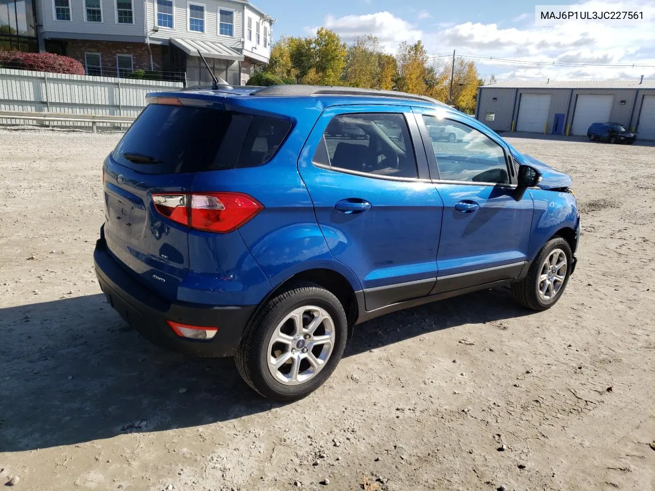 2018 Ford Ecosport Se VIN: MAJ6P1UL3JC227561 Lot: 75882594