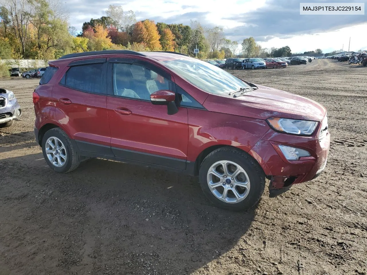 2018 Ford Ecosport Se VIN: MAJ3P1TE3JC229154 Lot: 75932034