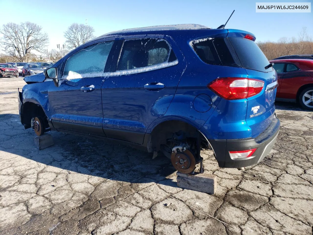 2018 Ford Ecosport Titanium VIN: MAJ6P1WL6JC244609 Lot: 76008383