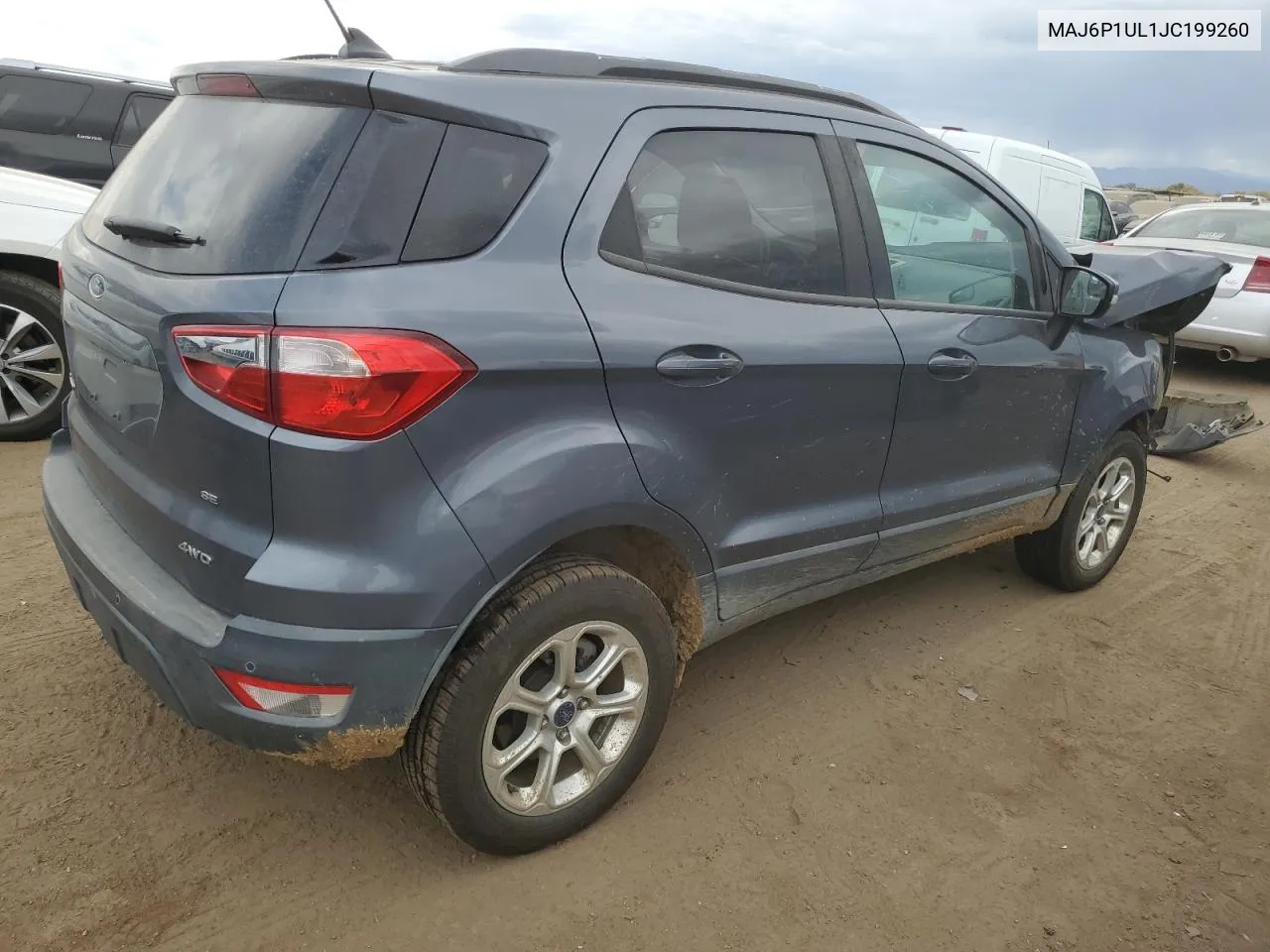 2018 Ford Ecosport Se VIN: MAJ6P1UL1JC199260 Lot: 76168724