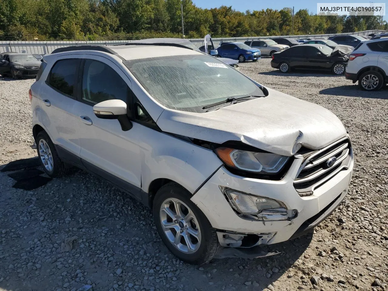 2018 Ford Ecosport Se VIN: MAJ3P1TE4JC190557 Lot: 76233114