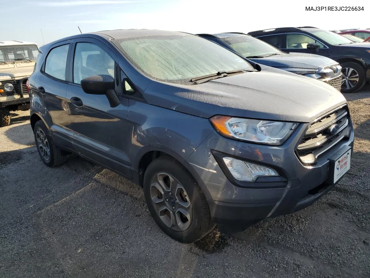 2018 Ford Ecosport S VIN: MAJ3P1RE3JC226634 Lot: 76341514