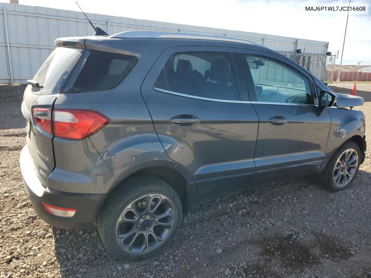 2018 Ford Ecosport Titanium VIN: MAJ6P1WL7JC216608 Lot: 76417544