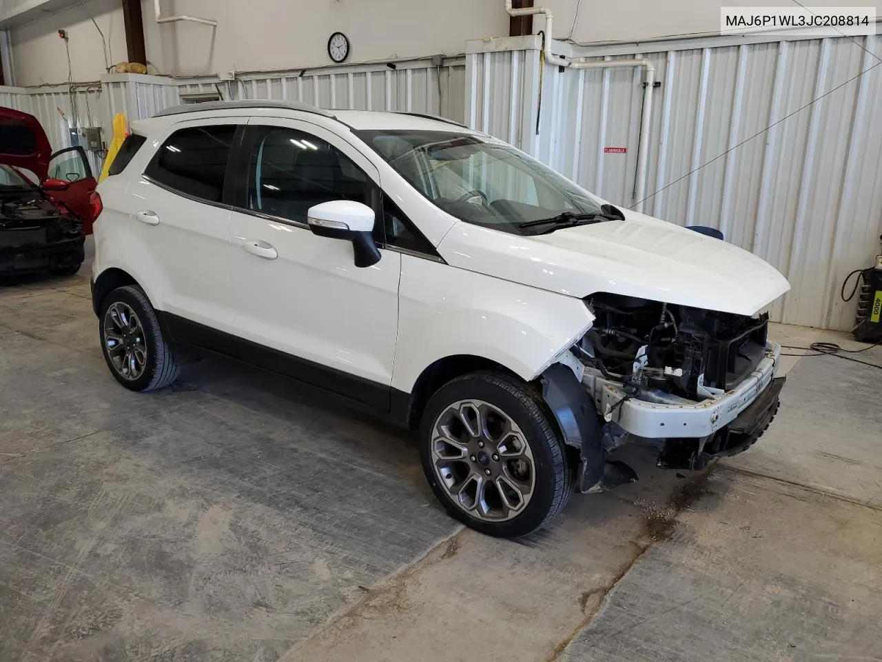 2018 Ford Ecosport Titanium VIN: MAJ6P1WL3JC208814 Lot: 76537484