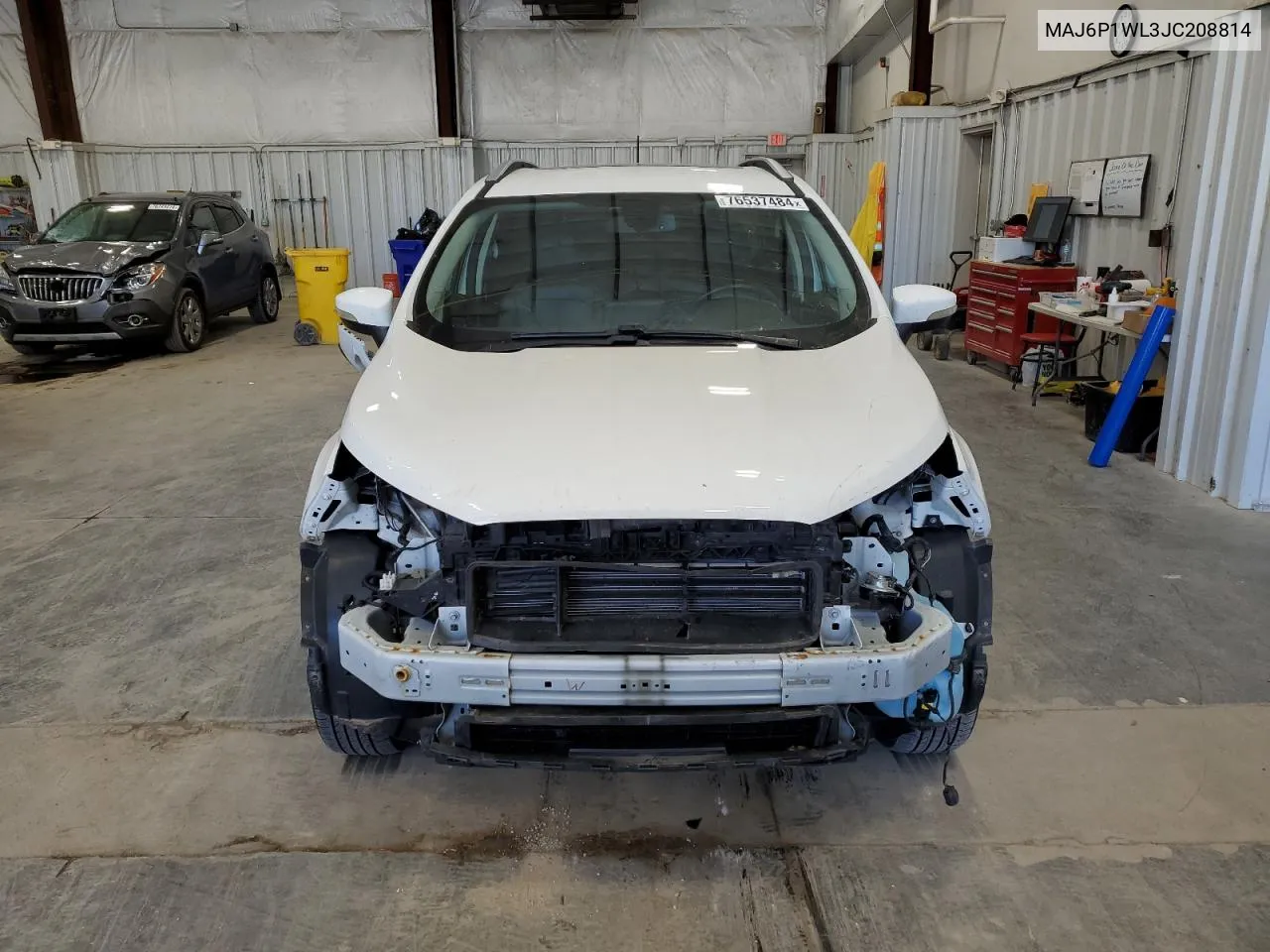 2018 Ford Ecosport Titanium VIN: MAJ6P1WL3JC208814 Lot: 76537484