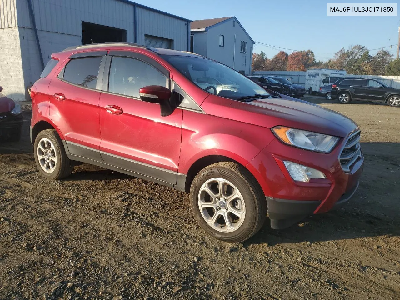 2018 Ford Ecosport Se VIN: MAJ6P1UL3JC171850 Lot: 76566834