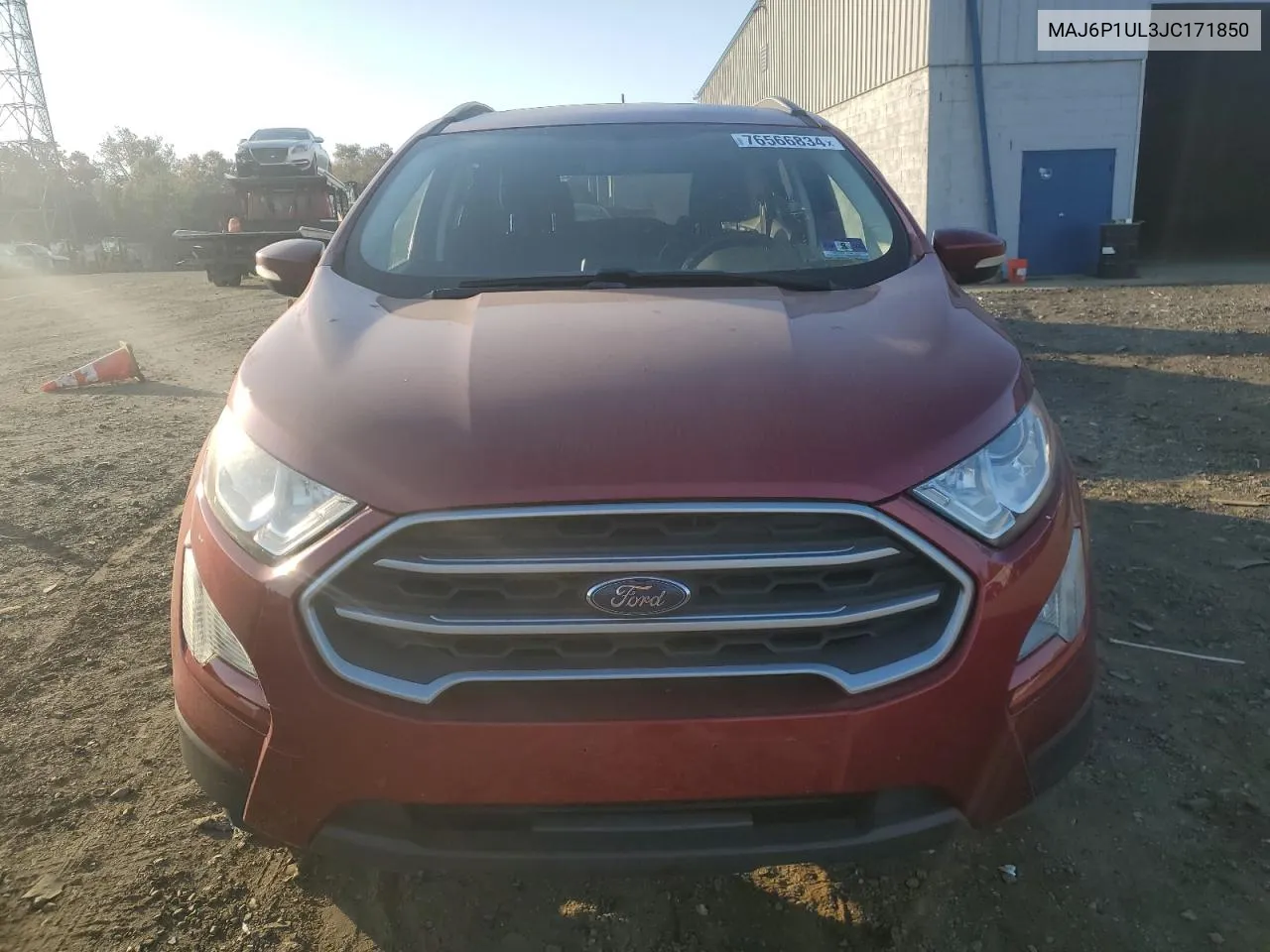 2018 Ford Ecosport Se VIN: MAJ6P1UL3JC171850 Lot: 76566834