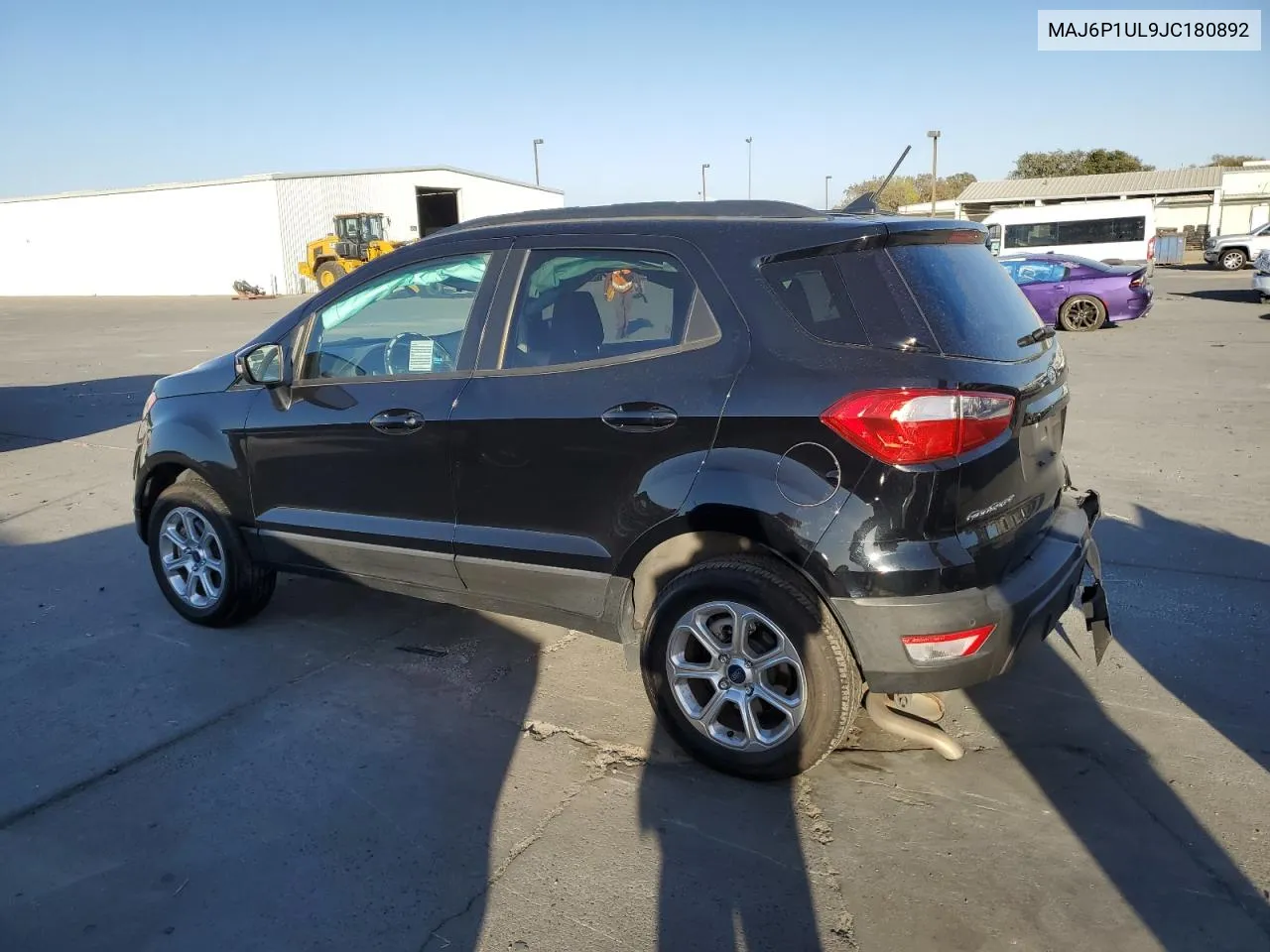 2018 Ford Ecosport Se VIN: MAJ6P1UL9JC180892 Lot: 76639344