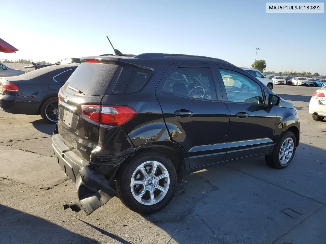 2018 Ford Ecosport Se VIN: MAJ6P1UL9JC180892 Lot: 76639344