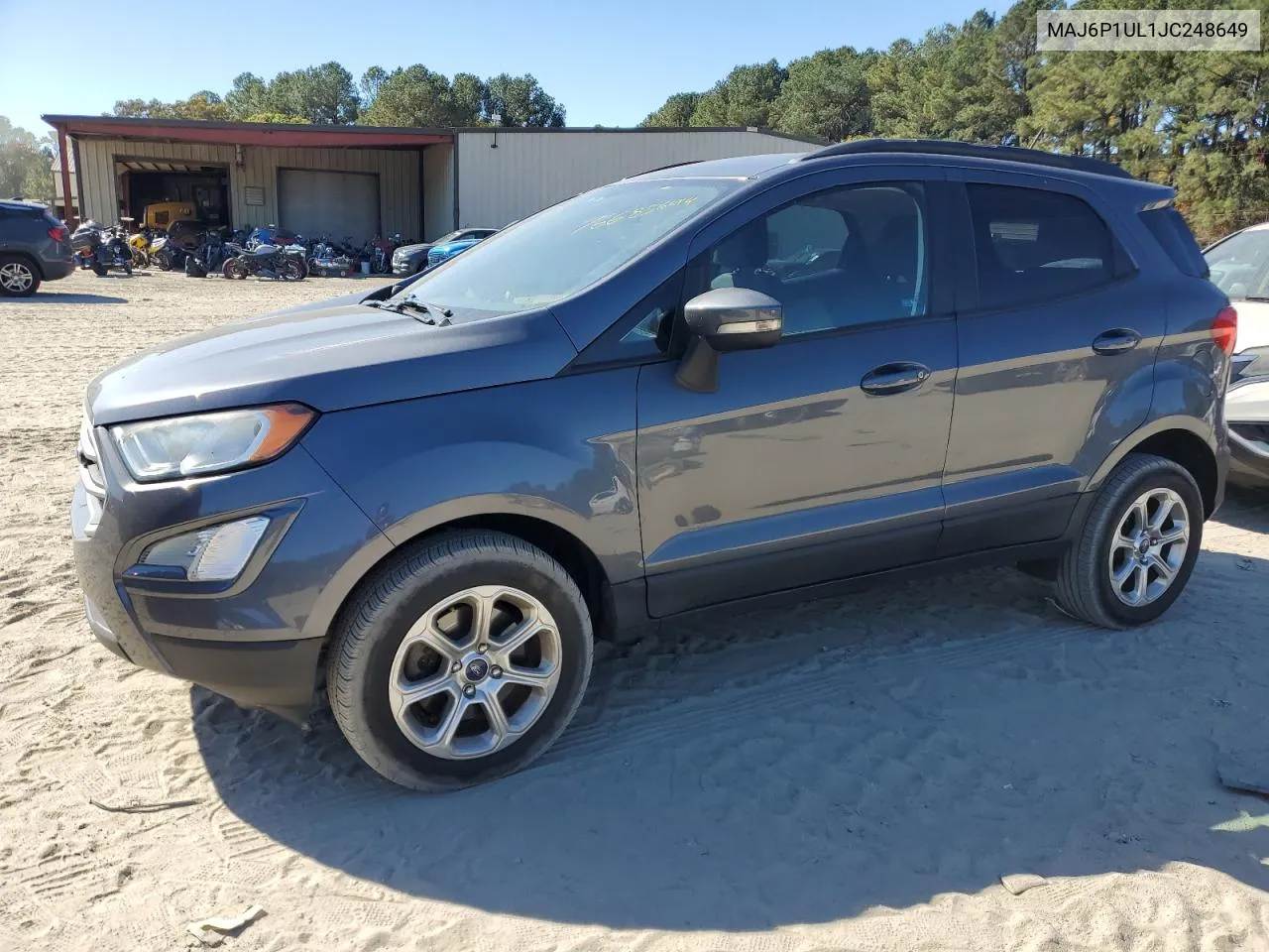 2018 Ford Ecosport Se VIN: MAJ6P1UL1JC248649 Lot: 76685694