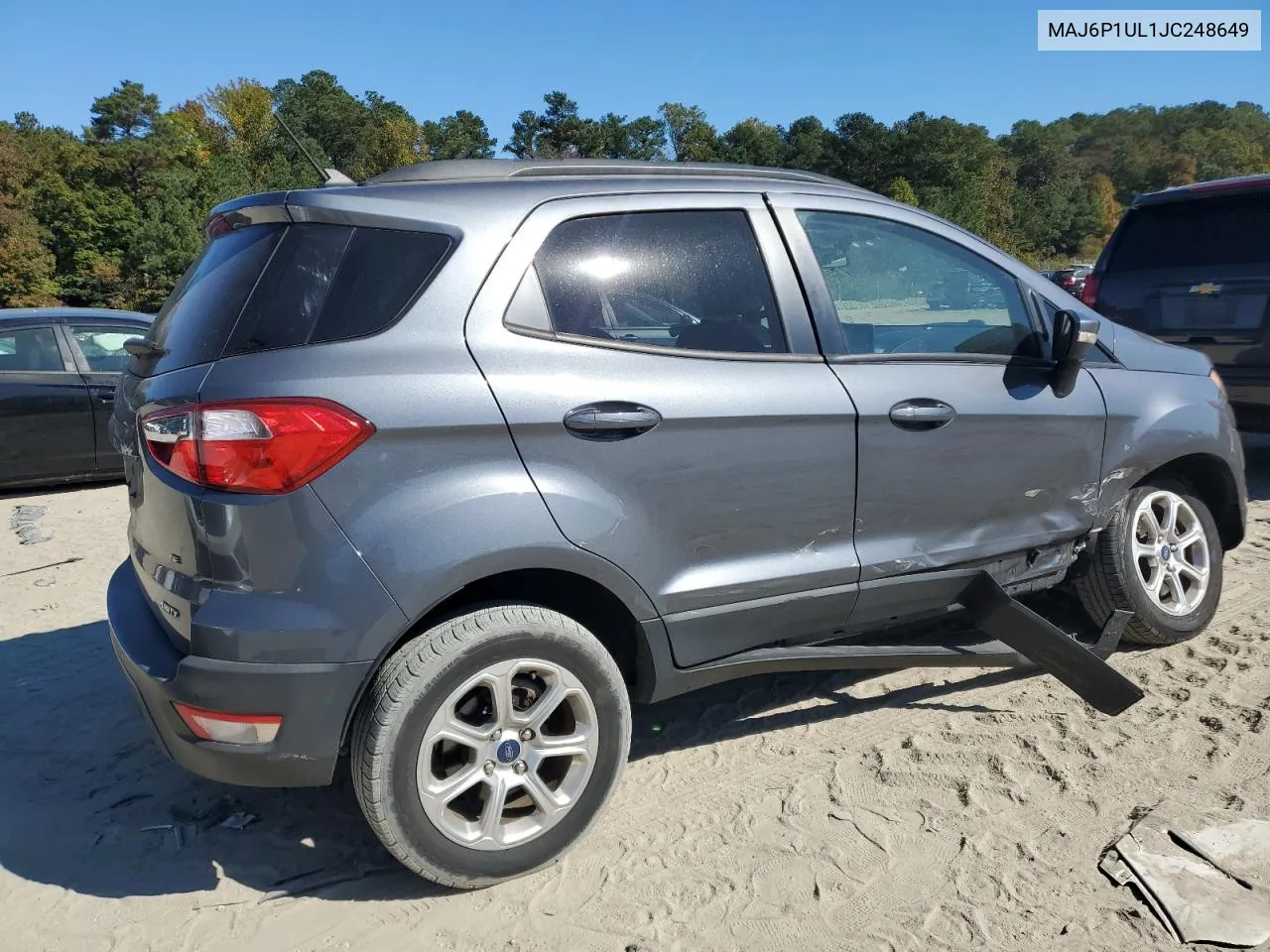 2018 Ford Ecosport Se VIN: MAJ6P1UL1JC248649 Lot: 76685694