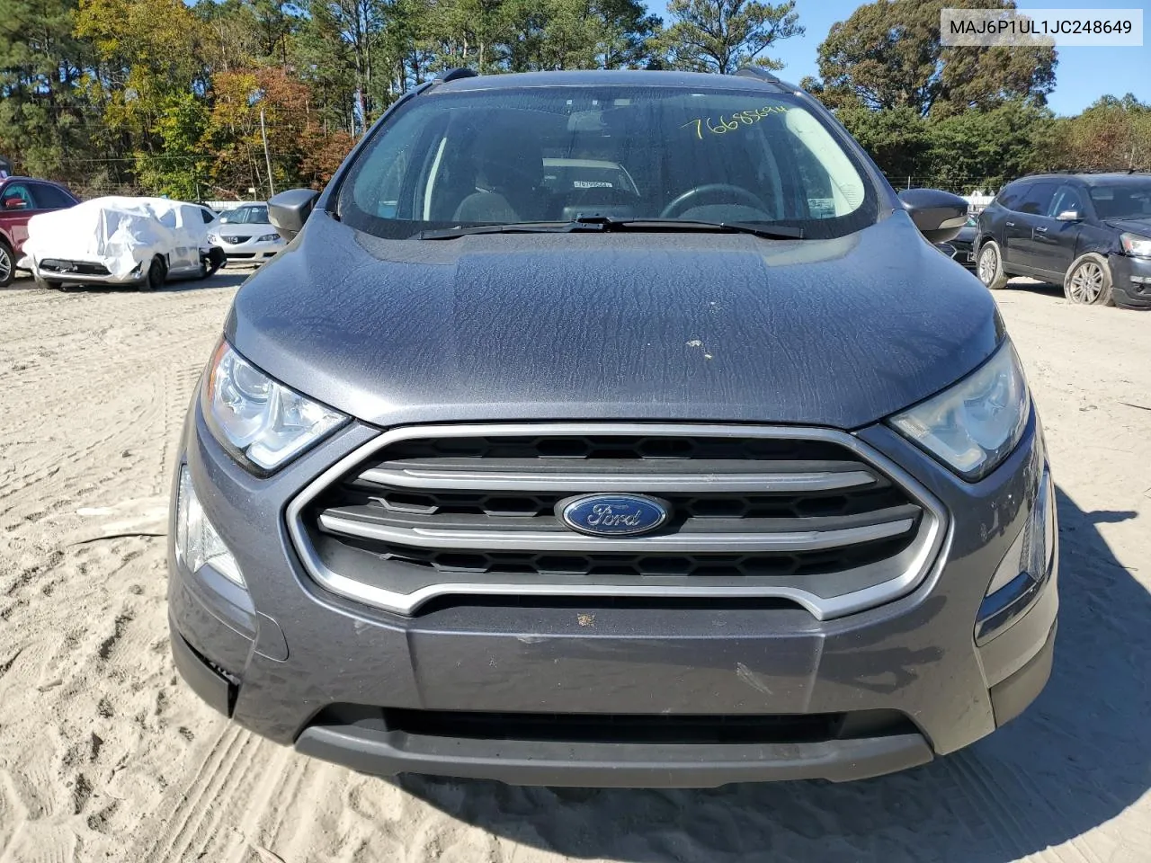 2018 Ford Ecosport Se VIN: MAJ6P1UL1JC248649 Lot: 76685694