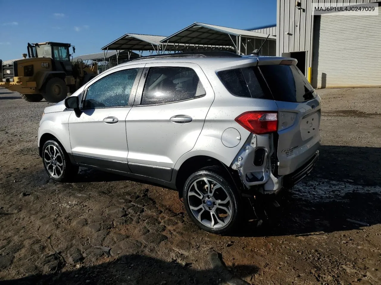 2018 Ford Ecosport Se VIN: MAJ6P1UL4JC247009 Lot: 76689314