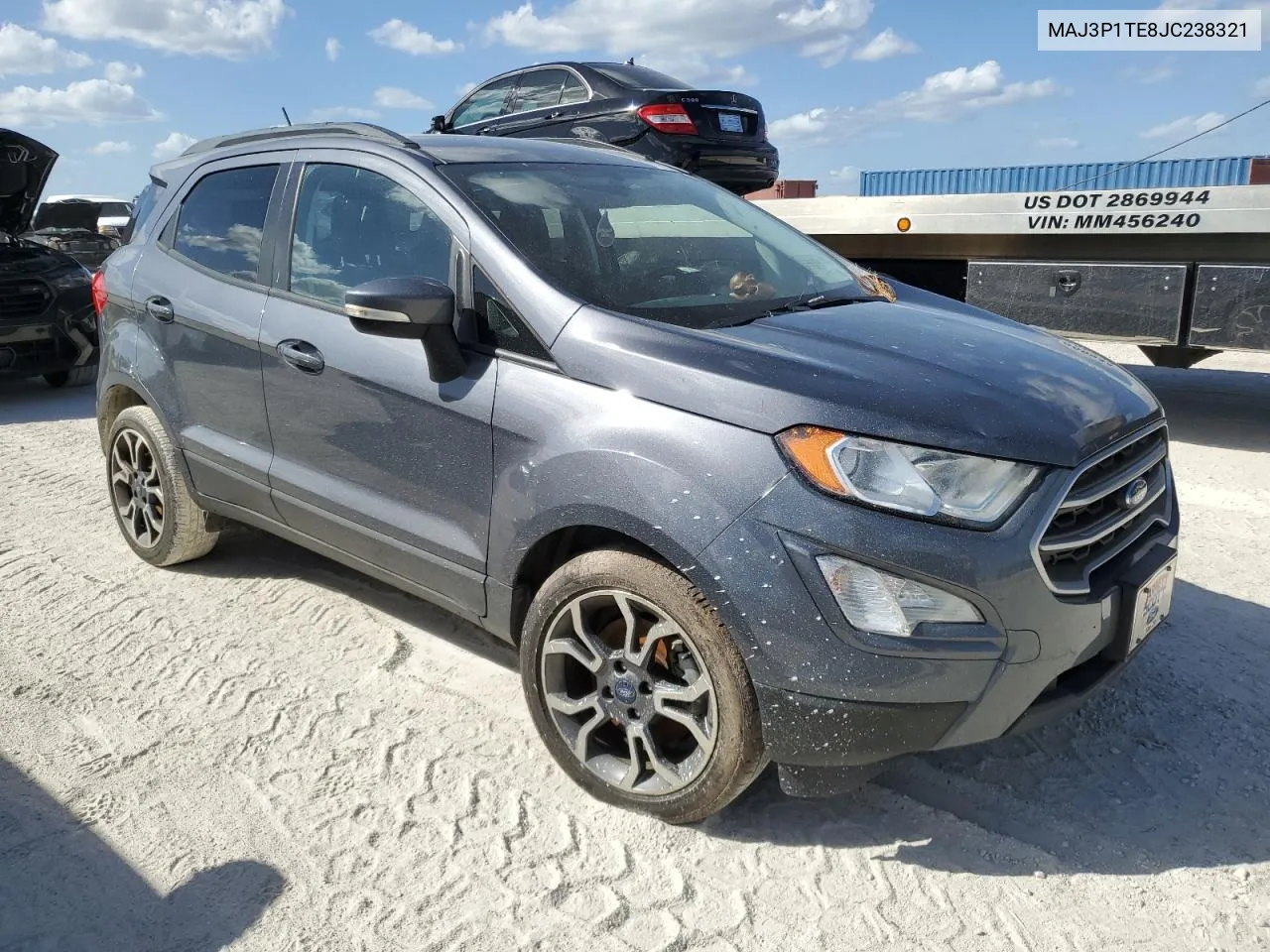 2018 Ford Ecosport Se VIN: MAJ3P1TE8JC238321 Lot: 76835584