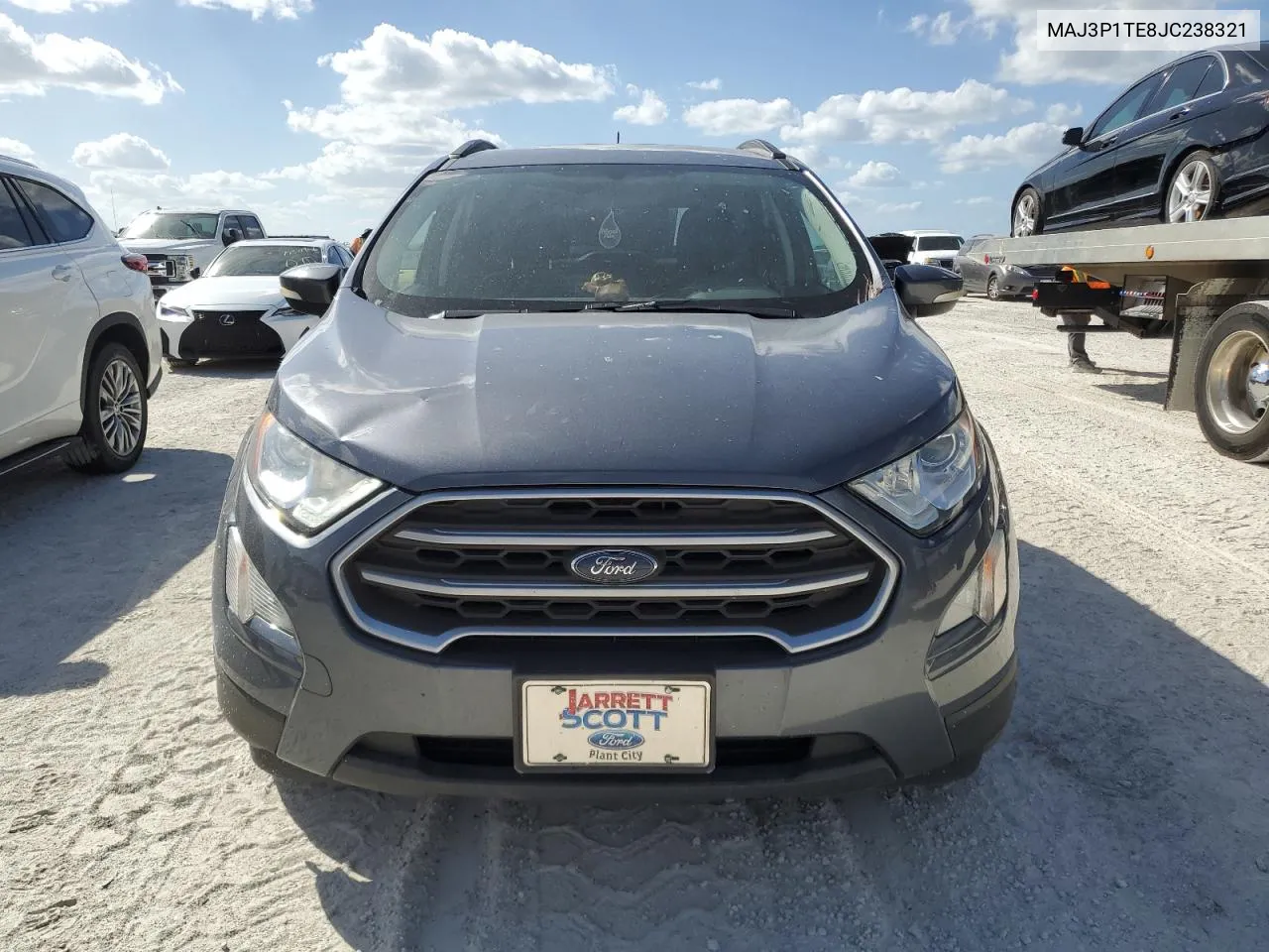 2018 Ford Ecosport Se VIN: MAJ3P1TE8JC238321 Lot: 76835584