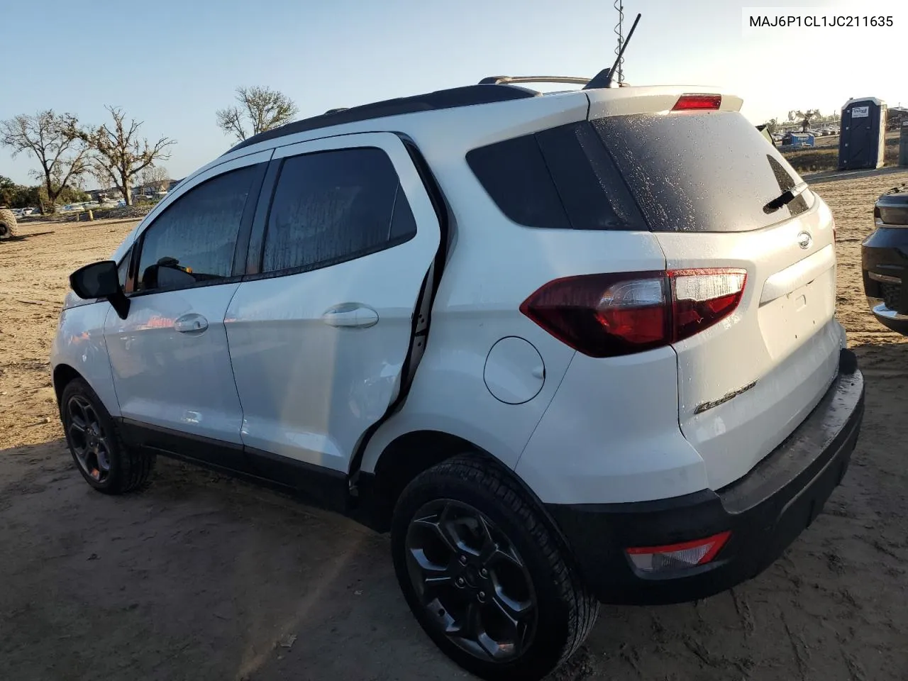 2018 Ford Ecosport Ses VIN: MAJ6P1CL1JC211635 Lot: 76873114