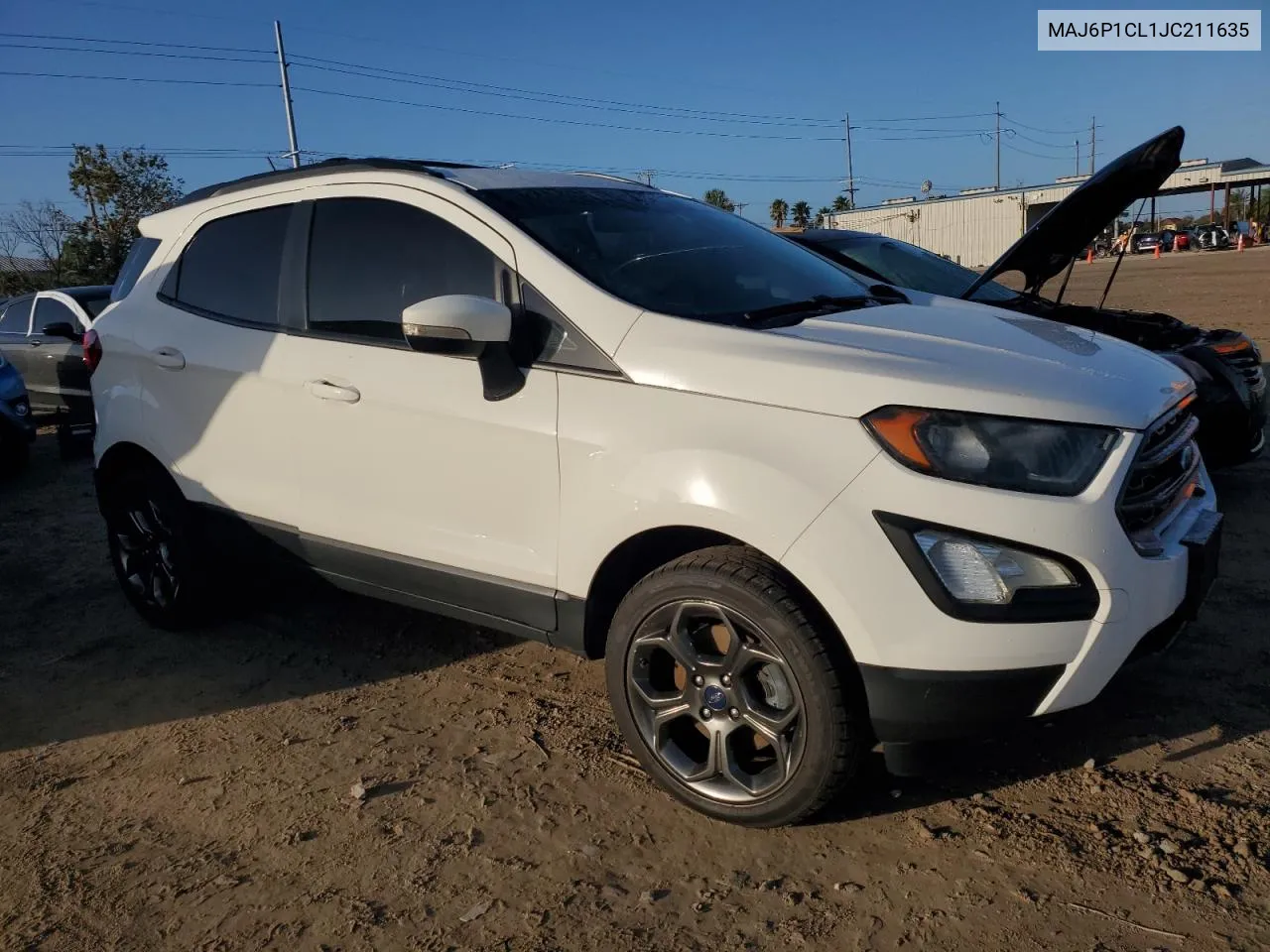 2018 Ford Ecosport Ses VIN: MAJ6P1CL1JC211635 Lot: 76873114