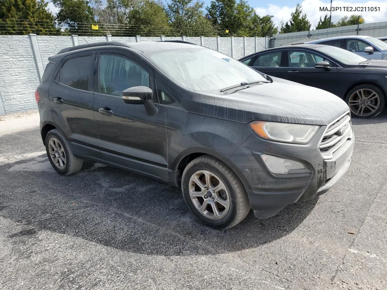 2018 Ford Ecosport Se VIN: MAJ3P1TE2JC211051 Lot: 76886744