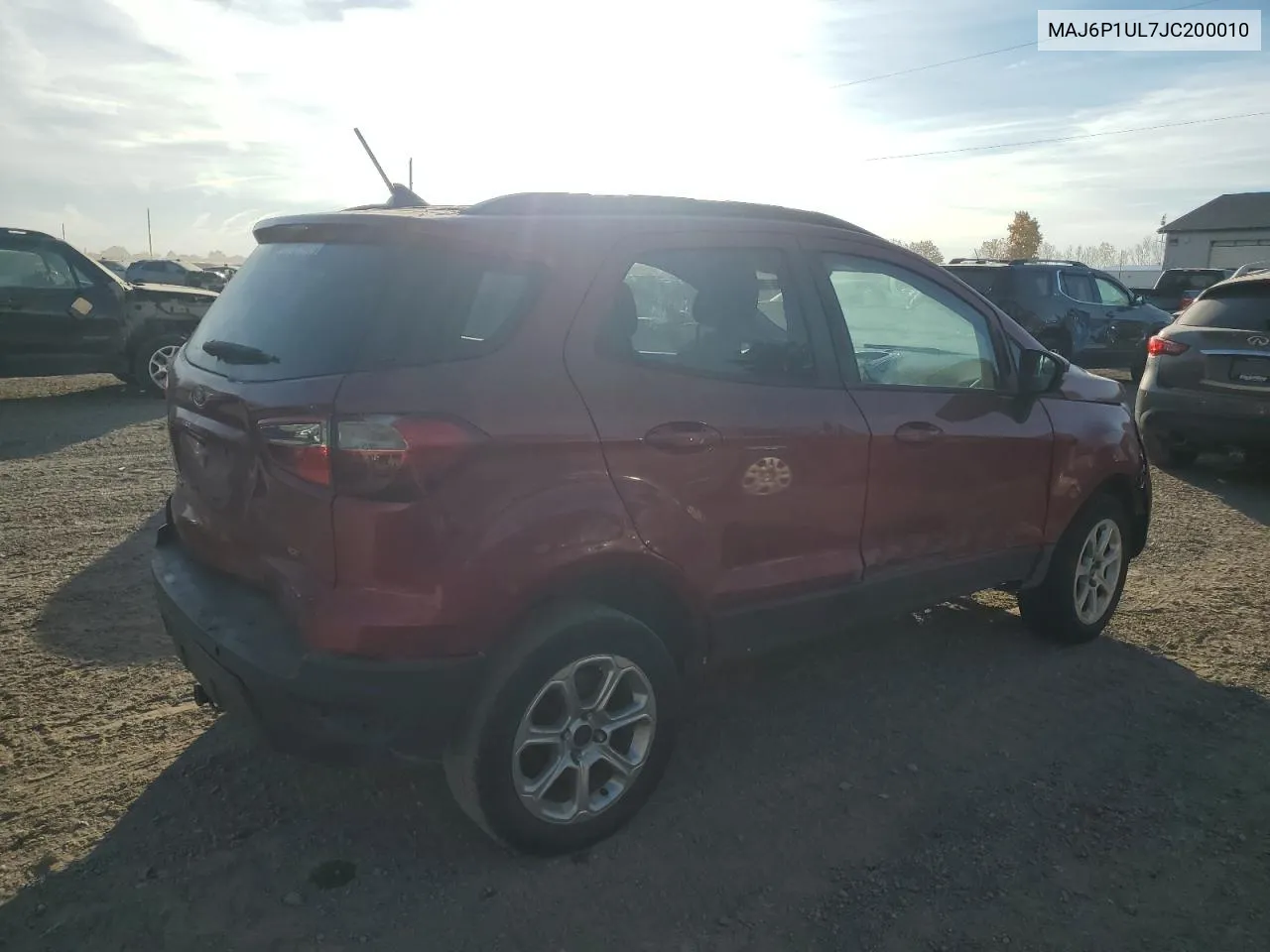 2018 Ford Ecosport Se VIN: MAJ6P1UL7JC200010 Lot: 76952854