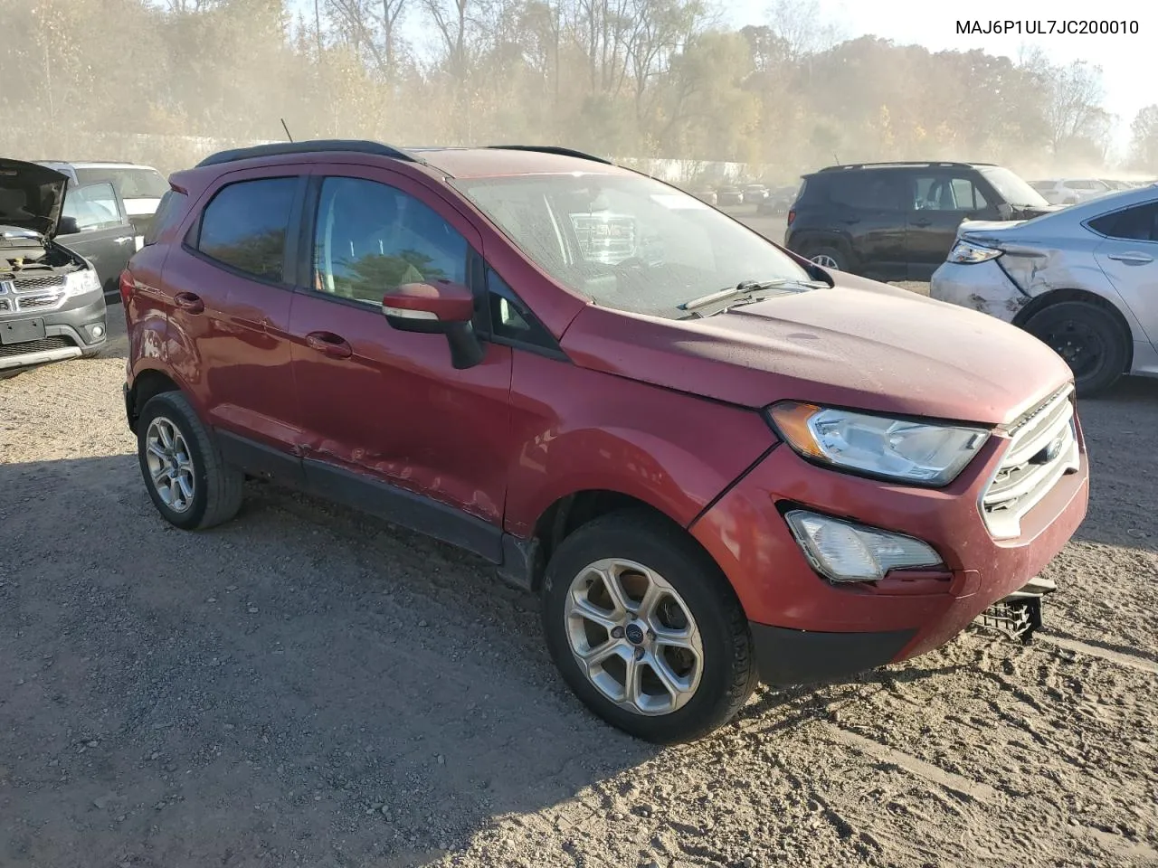 2018 Ford Ecosport Se VIN: MAJ6P1UL7JC200010 Lot: 76952854