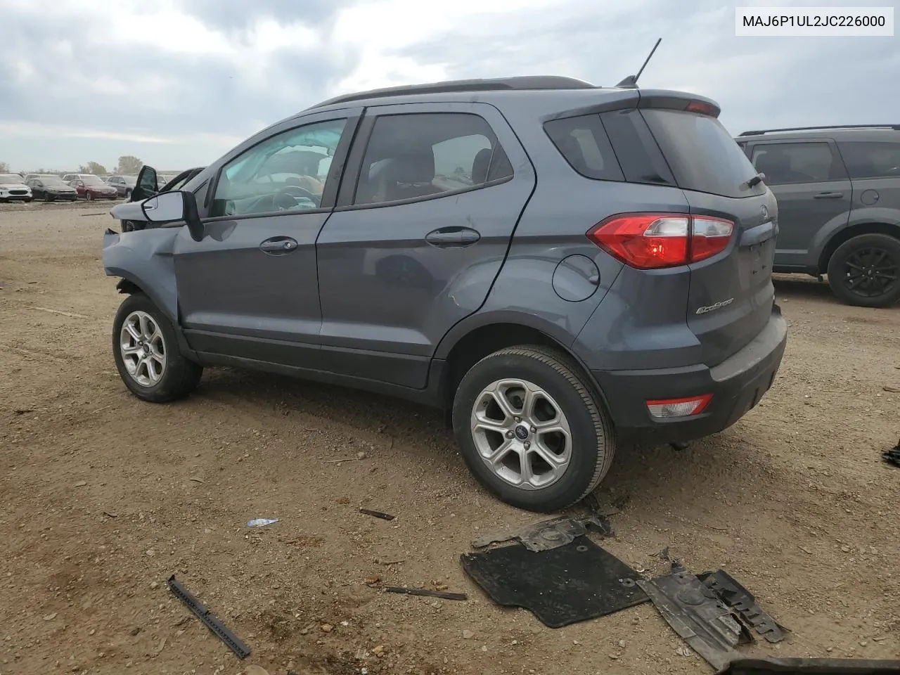 2018 Ford Ecosport Se VIN: MAJ6P1UL2JC226000 Lot: 77196794