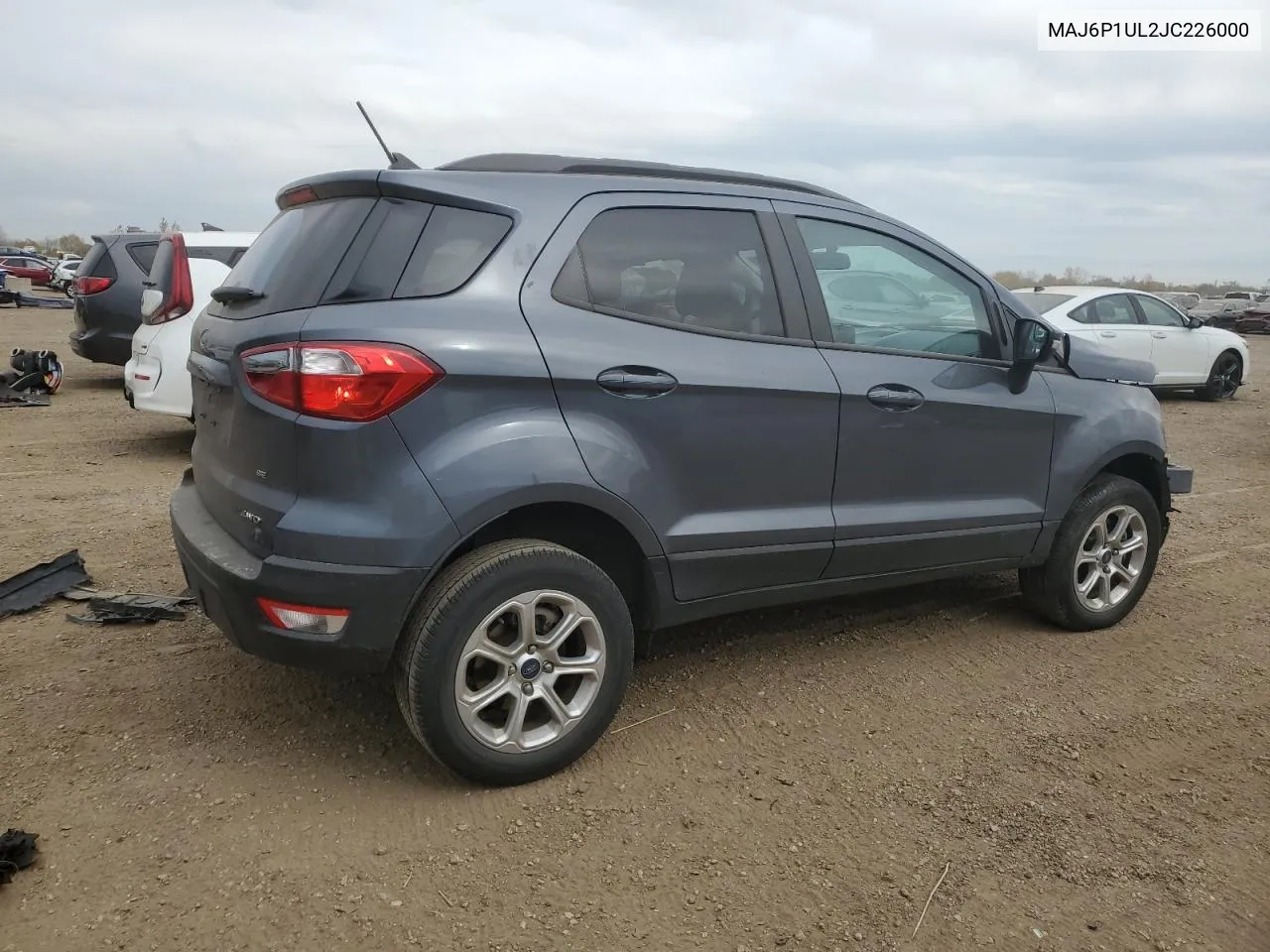 2018 Ford Ecosport Se VIN: MAJ6P1UL2JC226000 Lot: 77196794