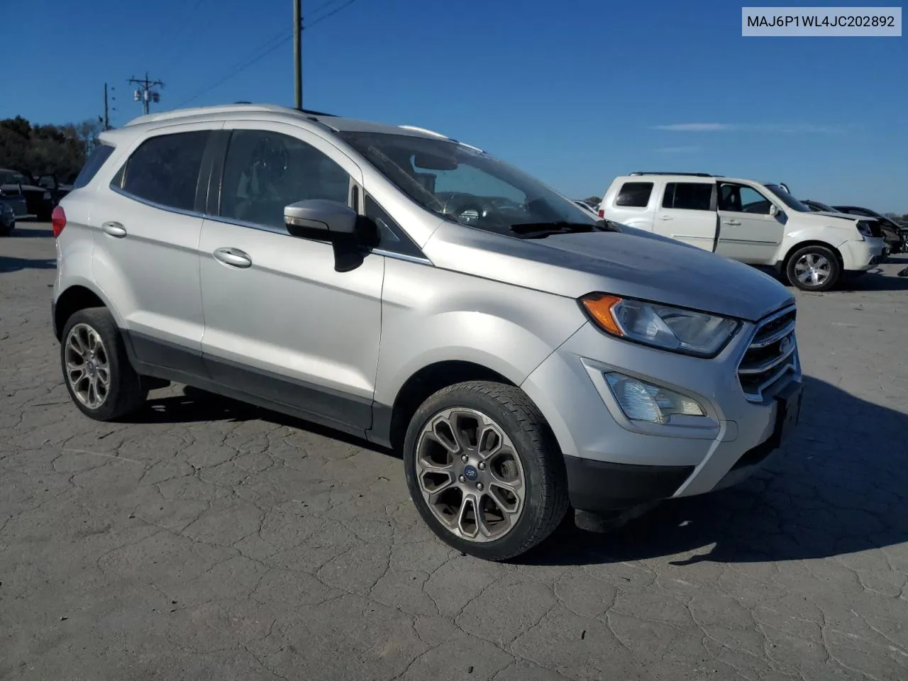 2018 Ford Ecosport Titanium VIN: MAJ6P1WL4JC202892 Lot: 77359154