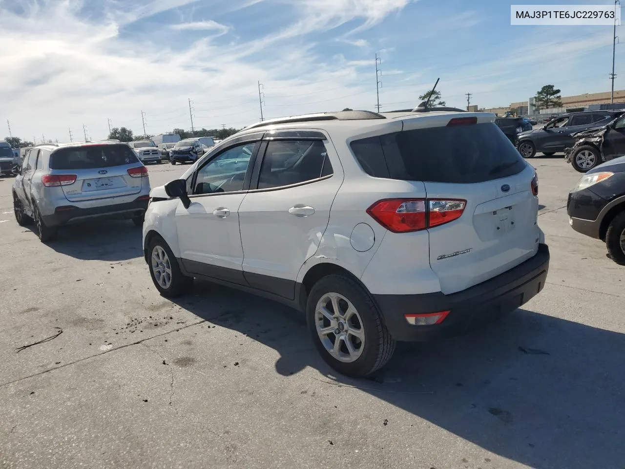 2018 Ford Ecosport Se VIN: MAJ3P1TE6JC229763 Lot: 77561464