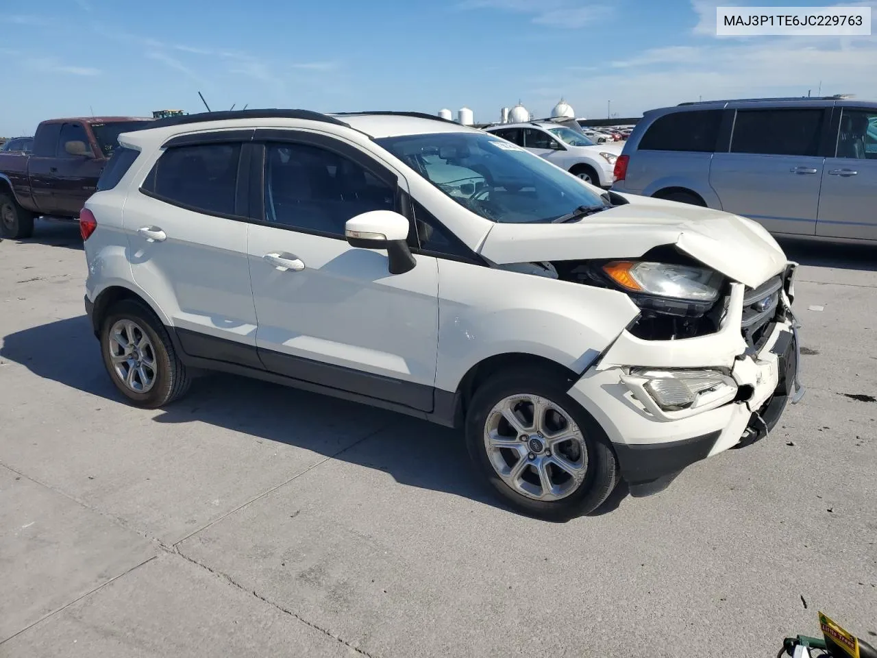 2018 Ford Ecosport Se VIN: MAJ3P1TE6JC229763 Lot: 77561464