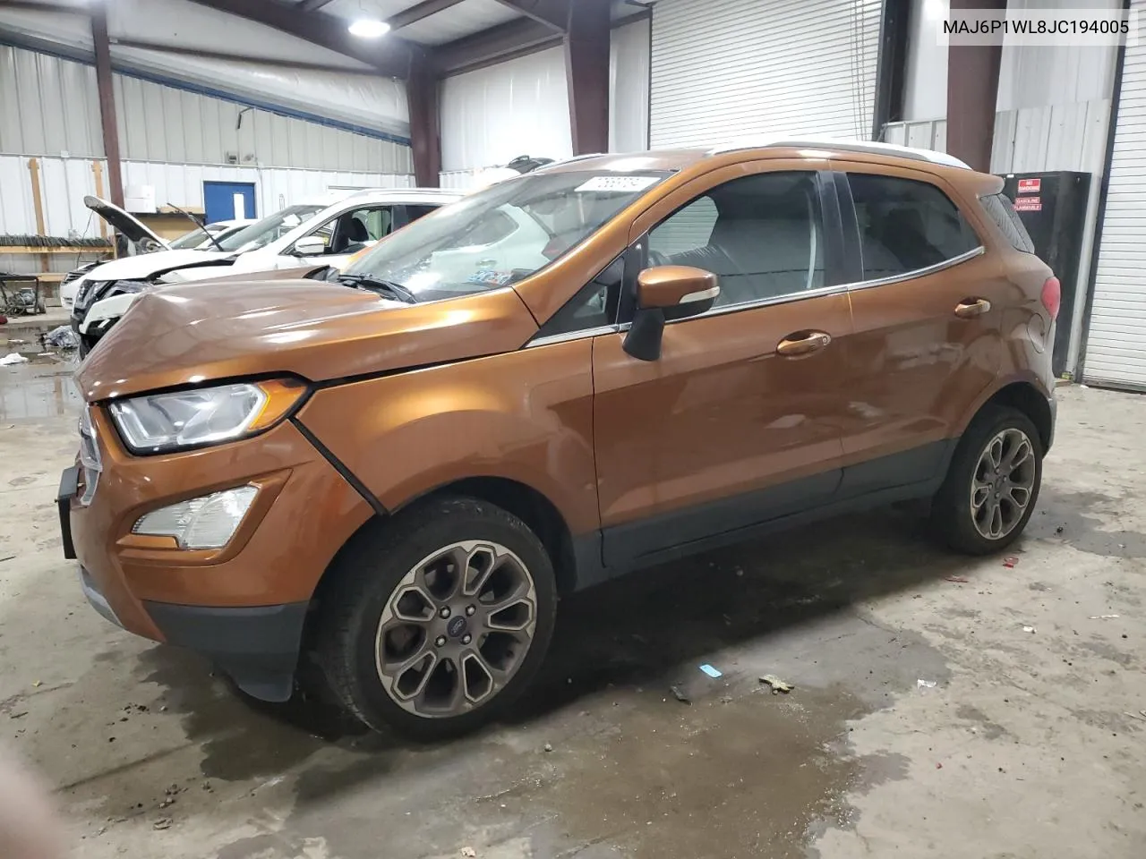 2018 Ford Ecosport Titanium VIN: MAJ6P1WL8JC194005 Lot: 77563734