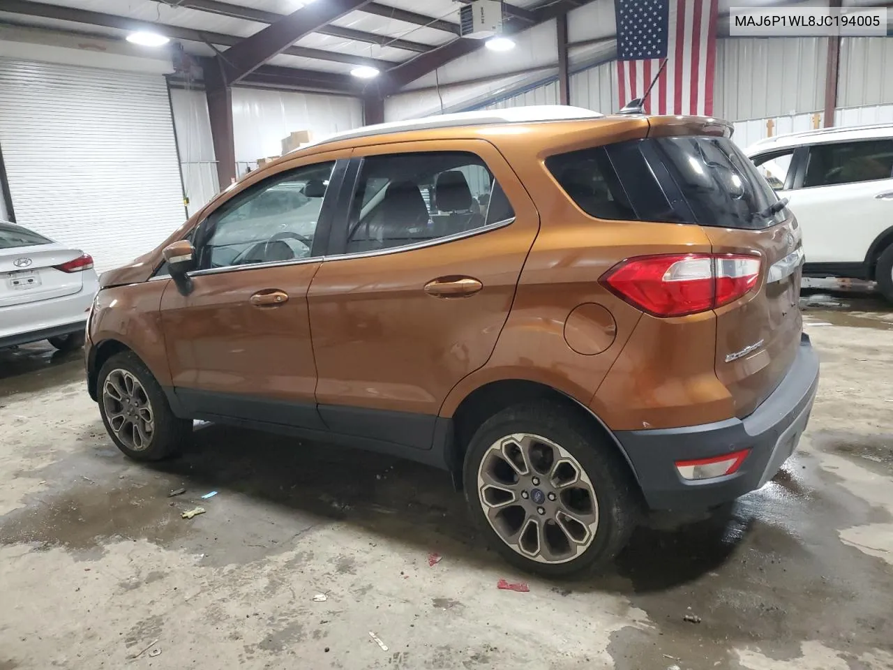 2018 Ford Ecosport Titanium VIN: MAJ6P1WL8JC194005 Lot: 77563734