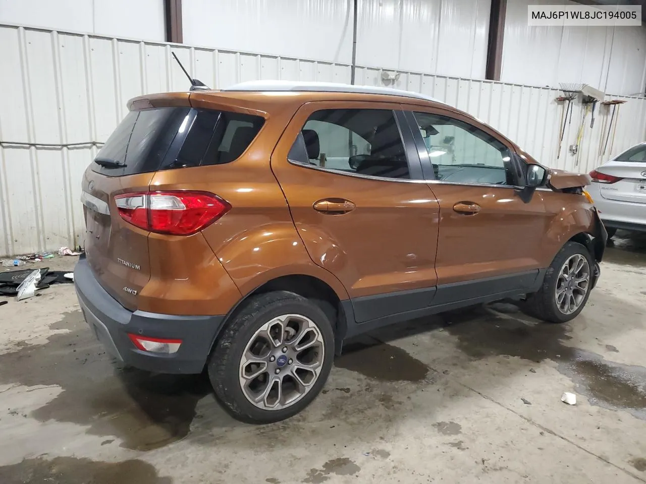 2018 Ford Ecosport Titanium VIN: MAJ6P1WL8JC194005 Lot: 77563734