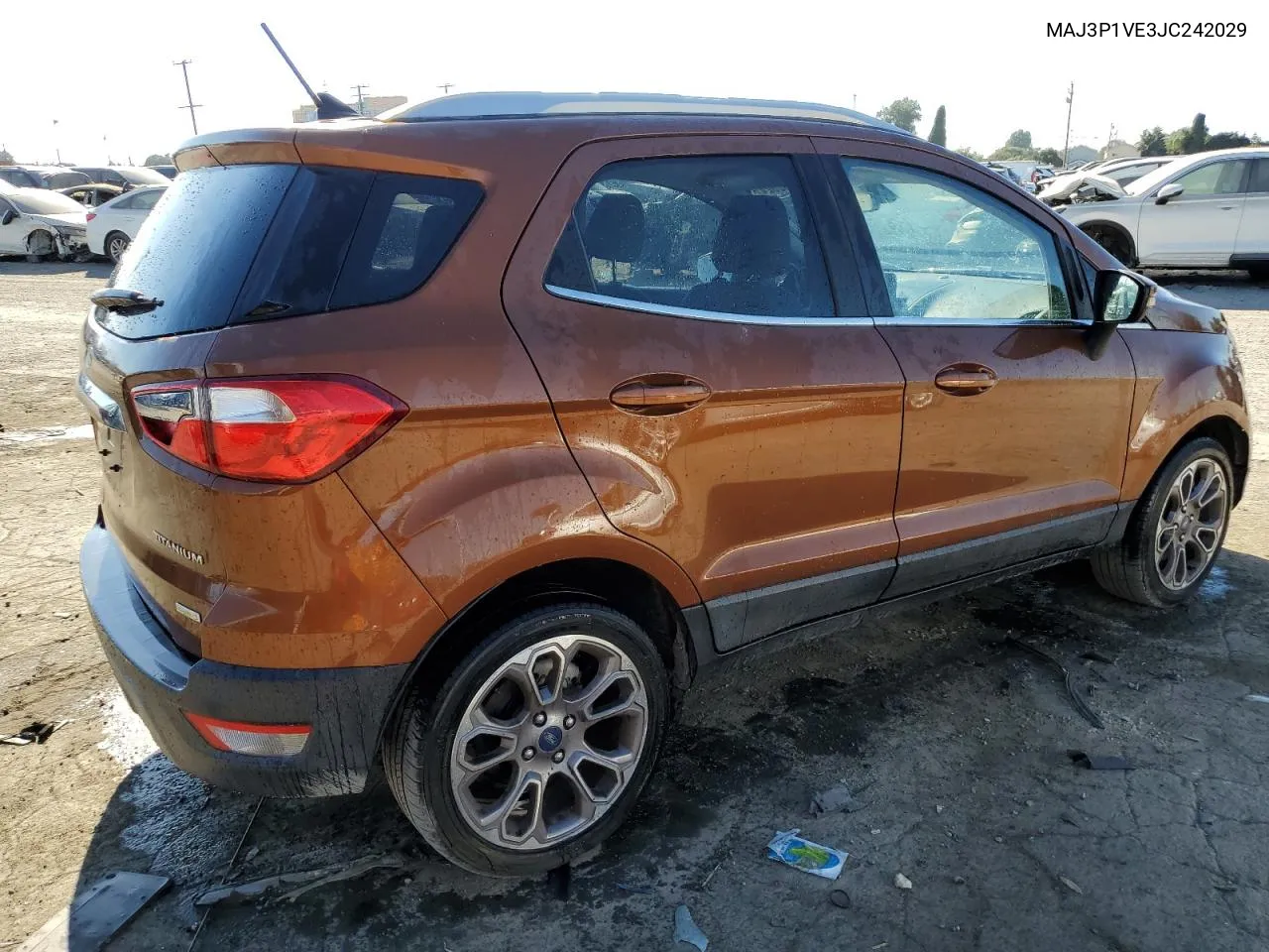 2018 Ford Ecosport Titanium VIN: MAJ3P1VE3JC242029 Lot: 77692524