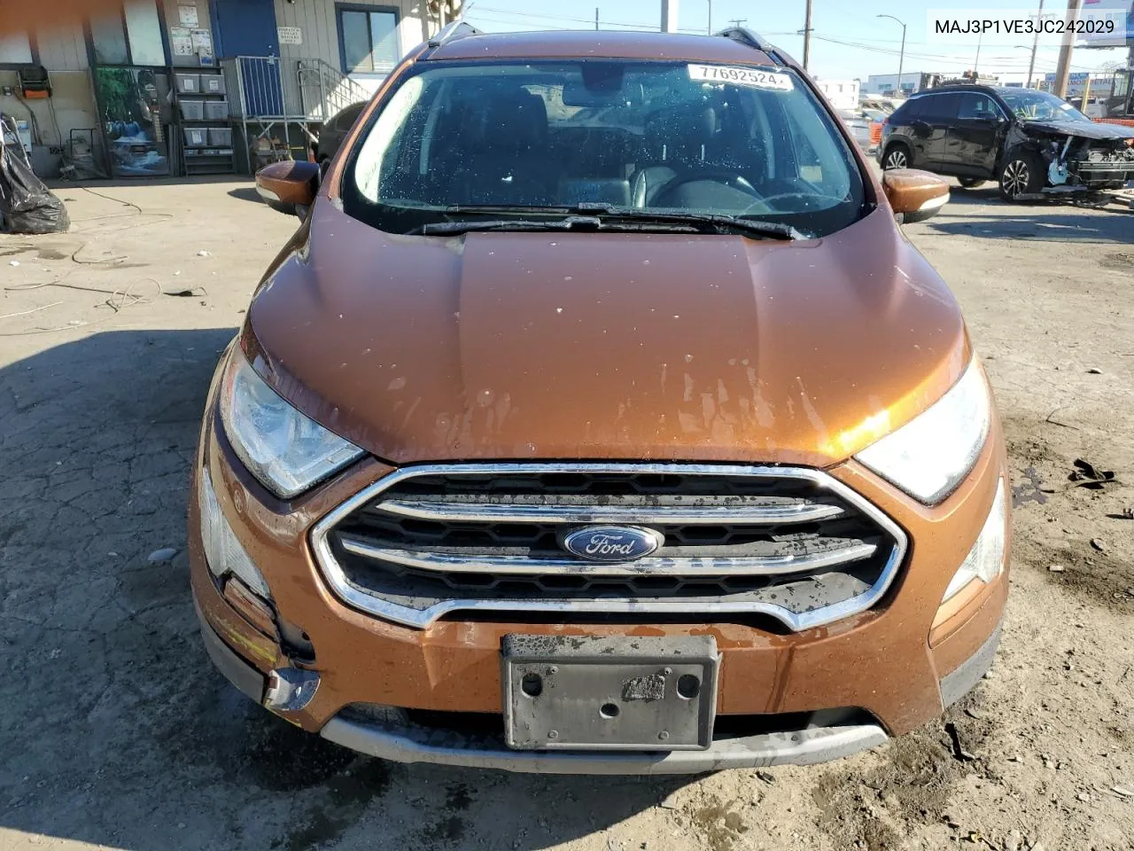 2018 Ford Ecosport Titanium VIN: MAJ3P1VE3JC242029 Lot: 77692524