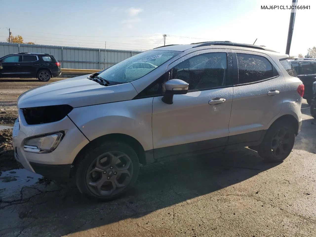 2018 Ford Ecosport Ses VIN: MAJ6P1CL1JC166941 Lot: 77765244