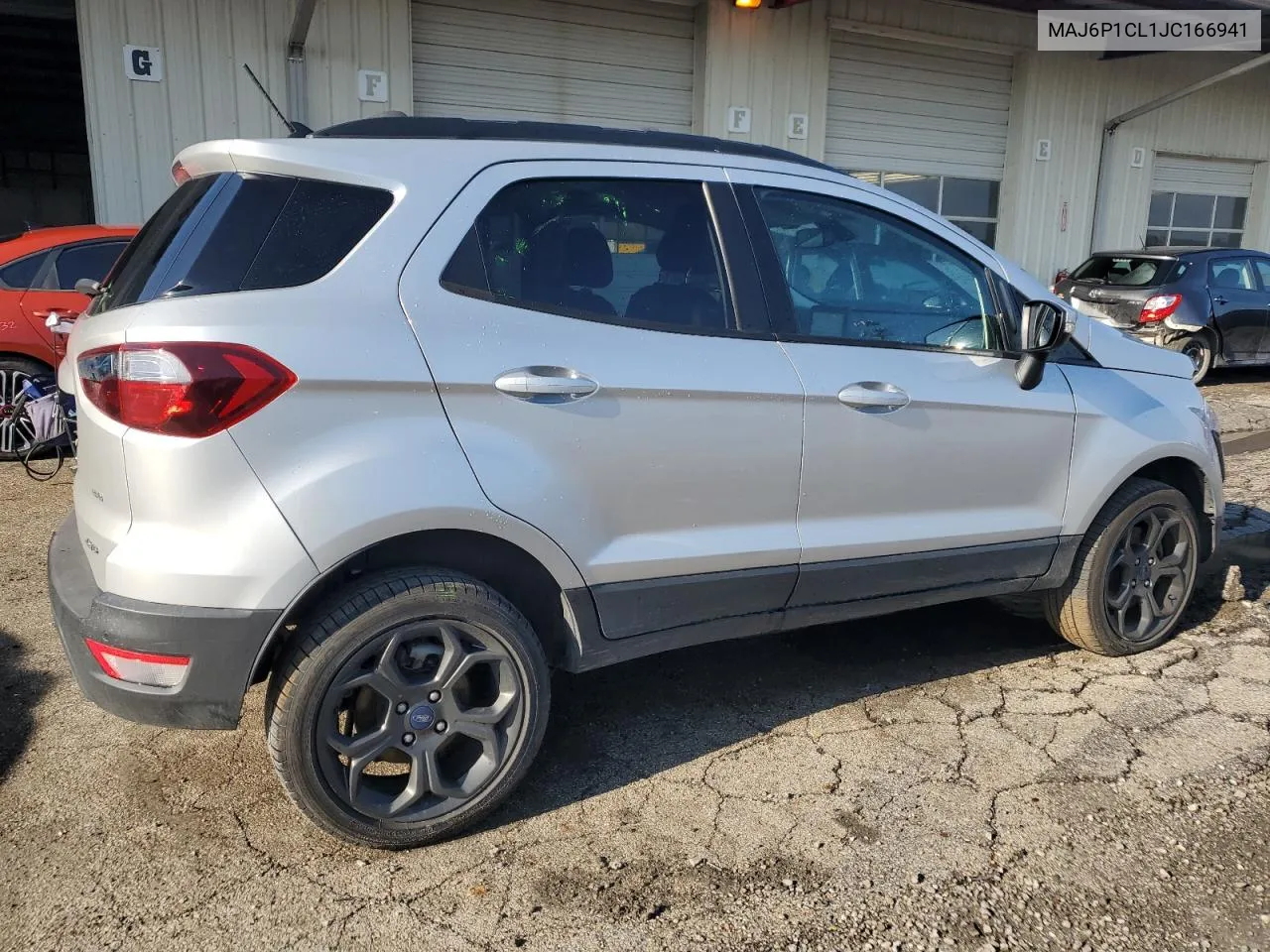 2018 Ford Ecosport Ses VIN: MAJ6P1CL1JC166941 Lot: 77765244