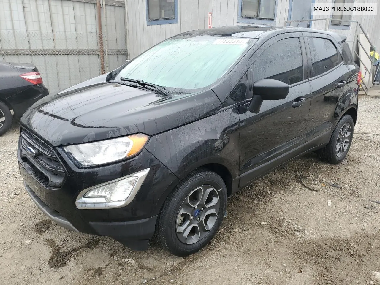 2018 Ford Ecosport S VIN: MAJ3P1RE6JC188090 Lot: 77832314