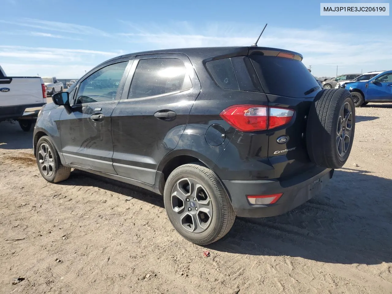 2018 Ford Ecosport S VIN: MAJ3P1RE3JC206190 Lot: 77977334