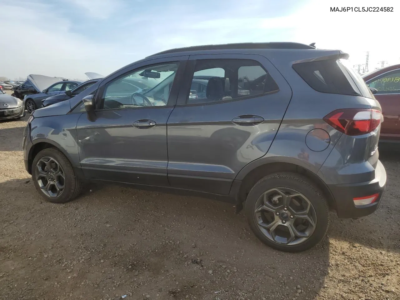 2018 Ford Ecosport Ses VIN: MAJ6P1CL5JC224582 Lot: 78033074