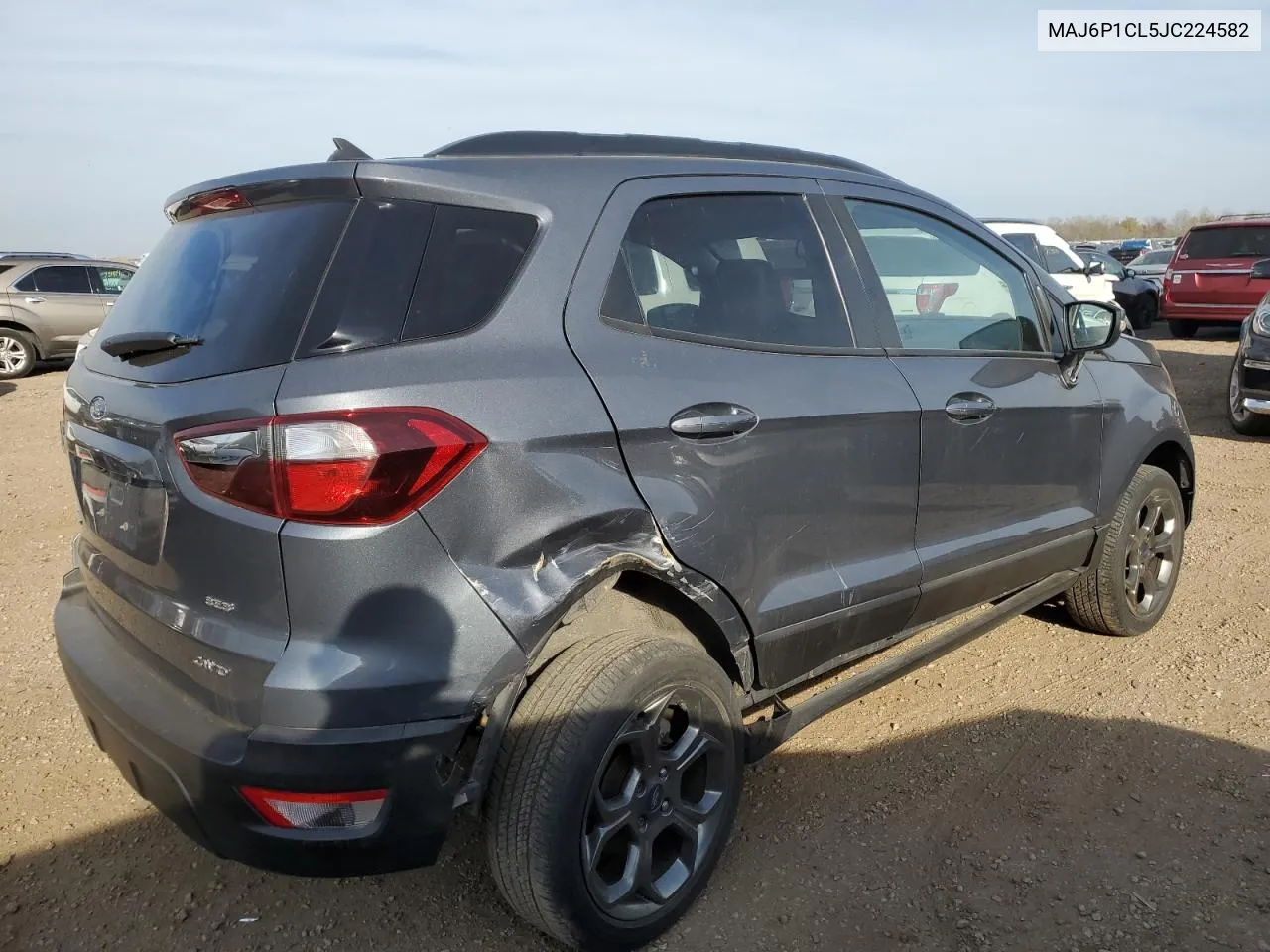 2018 Ford Ecosport Ses VIN: MAJ6P1CL5JC224582 Lot: 78033074