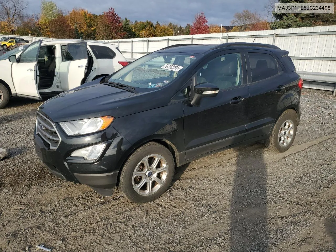 2018 Ford Ecosport Se VIN: MAJ3P1TE5JC234498 Lot: 78132384