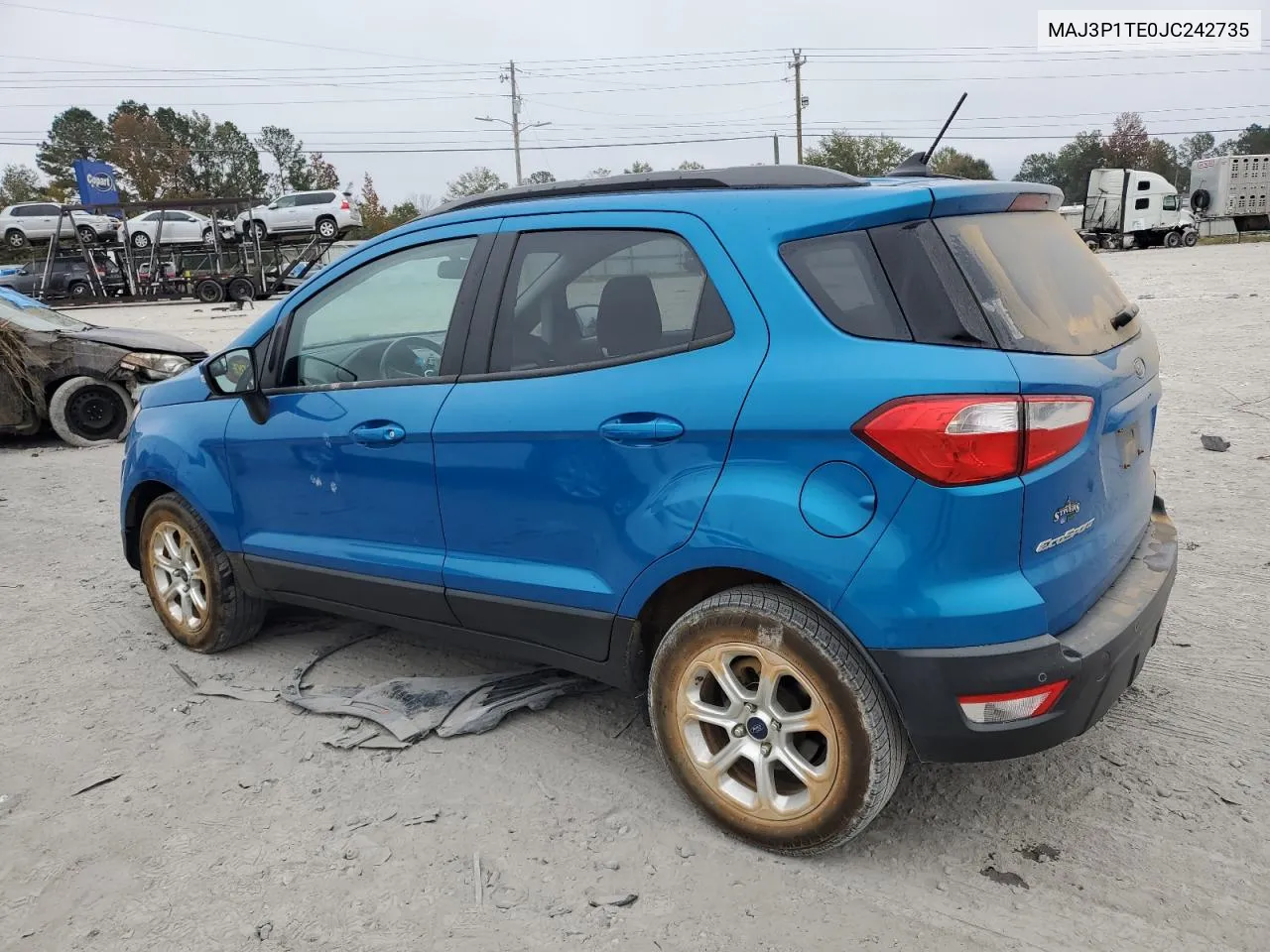 2018 Ford Ecosport Se VIN: MAJ3P1TE0JC242735 Lot: 78274904