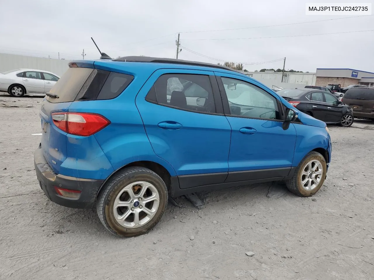 2018 Ford Ecosport Se VIN: MAJ3P1TE0JC242735 Lot: 78274904