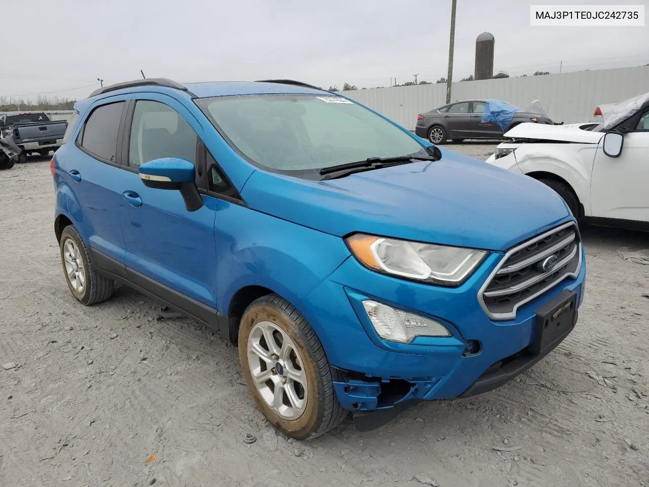 2018 Ford Ecosport Se VIN: MAJ3P1TE0JC242735 Lot: 78274904